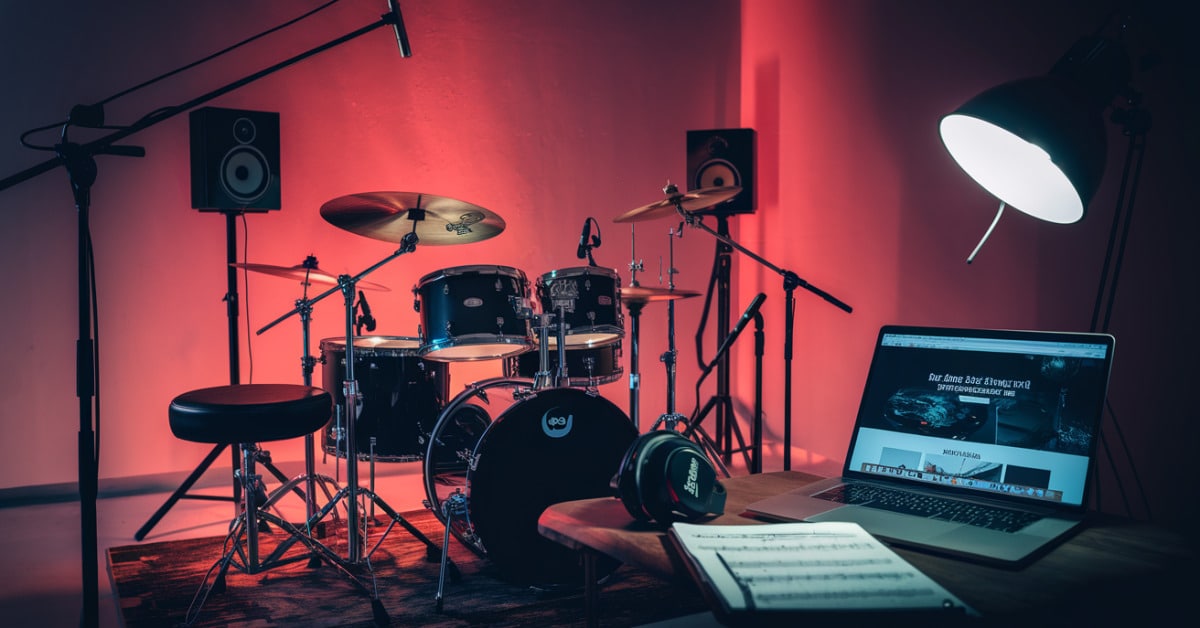 Illustration musicale – Drumeo vs Drumlessons.com vs Udemy : comparaison des