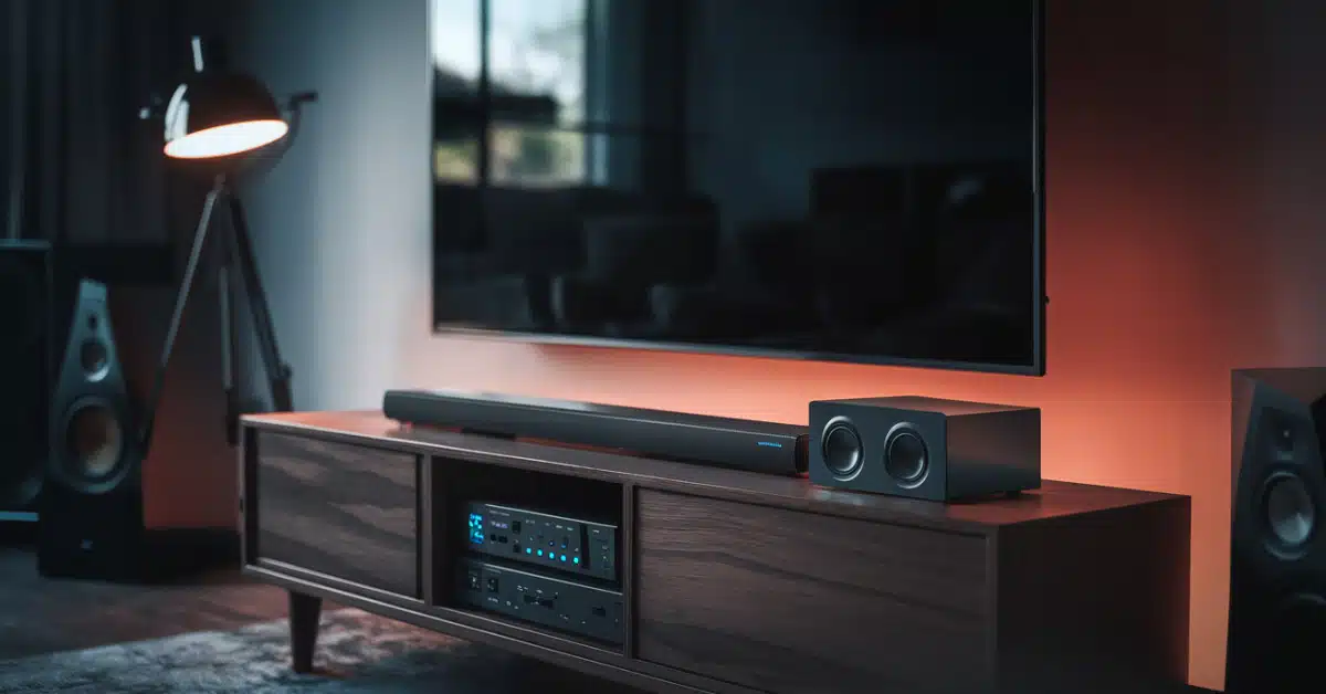 Illustration musicale – Ampli home cinéma ou barre de son