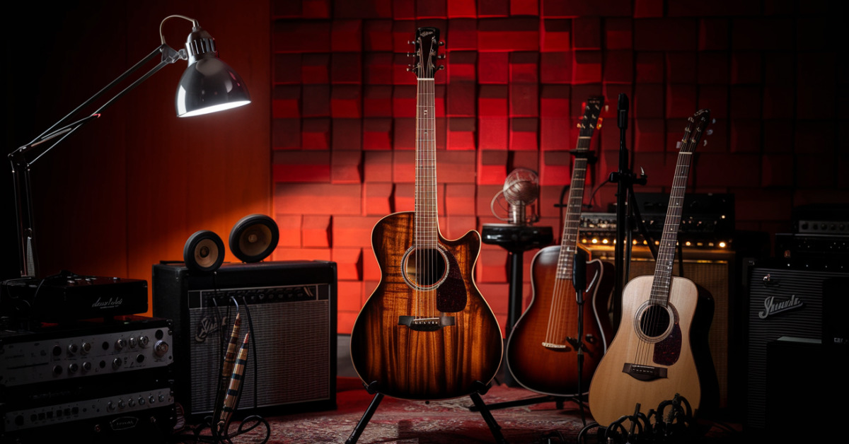 Illustration musicale – Guitare acoustique haut de gamme : les meilleures