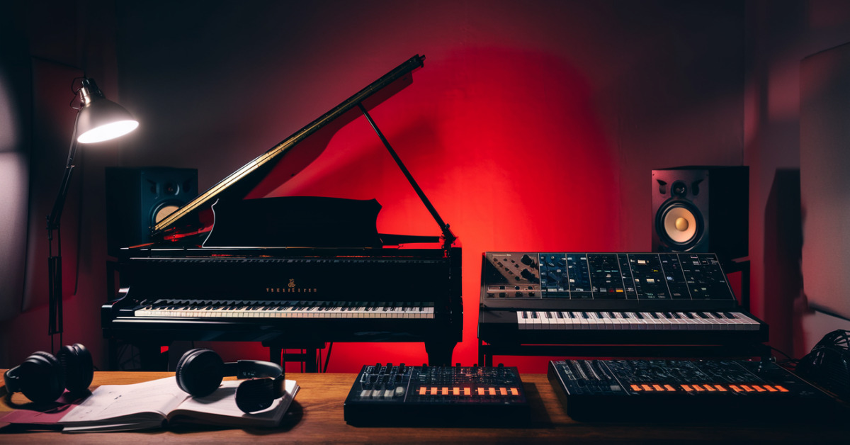 Home 79 Illustration musicale – Apprendre le piano ou le synthétiseur : quel