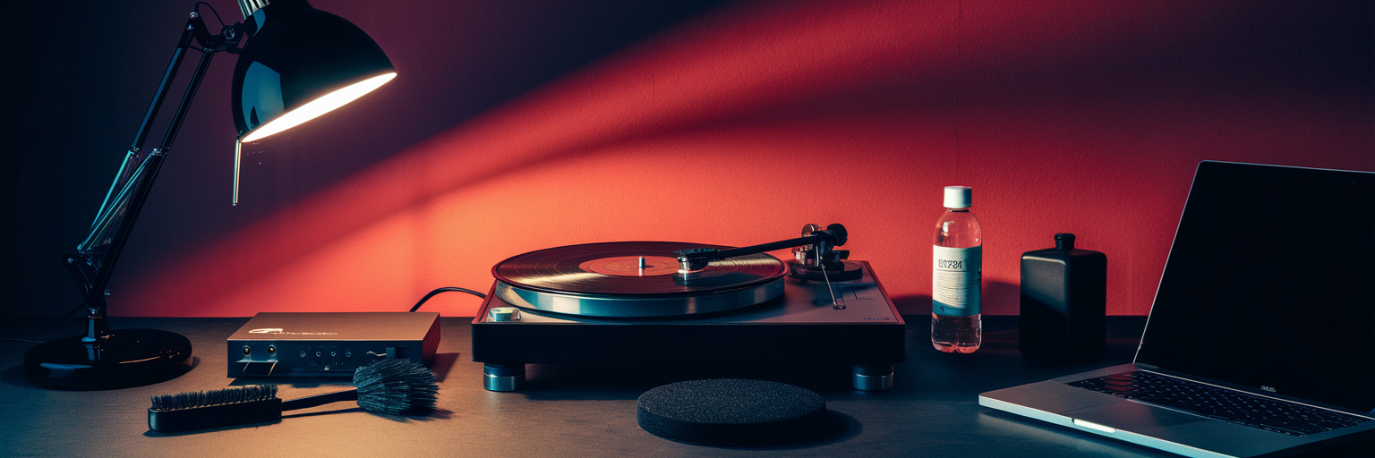 Comment numériser ses vinyles : guide complet (platine USB, Audacity, formats) 1 Illustration musicale – Nettoyer ses vinyles avant numérisation : l'étape indispensable