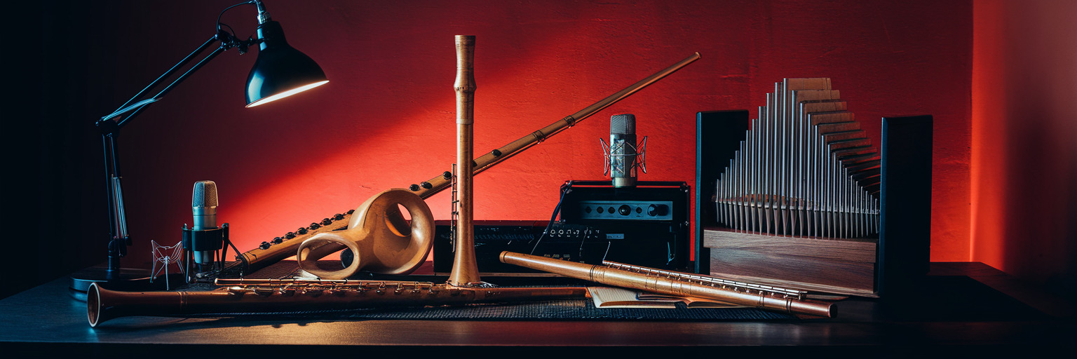 Illustration musicale – Instruments à vent atypiques