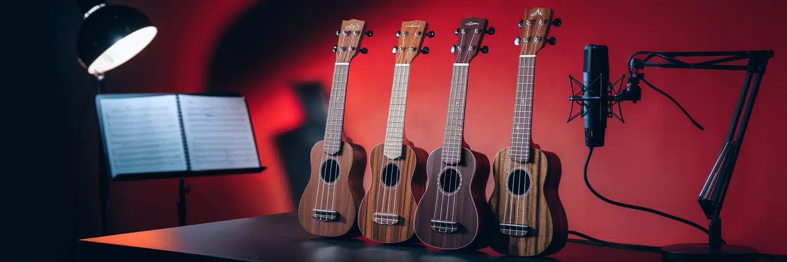 Ukulélé soprano, concert ou ténor : différences, sons et quel type choisir 3 Illustration musicale – Comparer les modèles de chaque format avant d'acheter