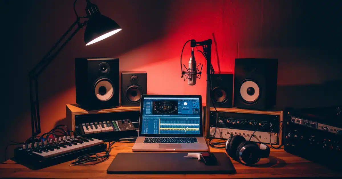 Illustration musicale – Interface audio home studio débutant : quelle carte