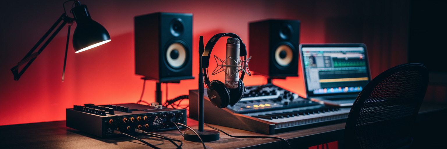 Illustration musicale – Qu'est-ce qu'une interface audio home studio ?