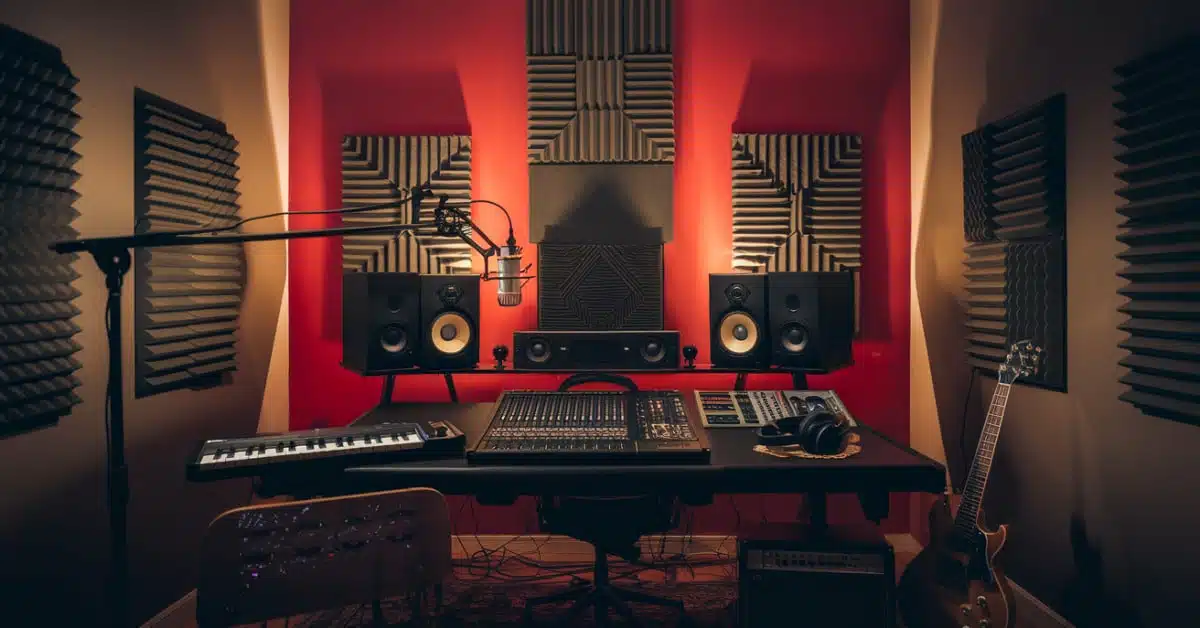 Illustration musicale – Traitement acoustique home studio : comment améliorer l'acoustique