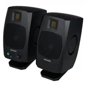 ADAM Audio D3V Black – paire d’enceintes de bureau actives