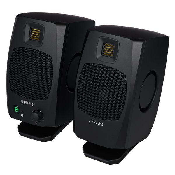 ADAM Audio D3V Black – paire d’enceintes de bureau actives