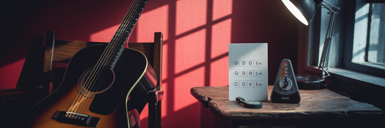 Apprendre la guitare acoustique débutant : par où commencer ? 1 Illustration musicale – Par où commencer quand on apprend la guitare