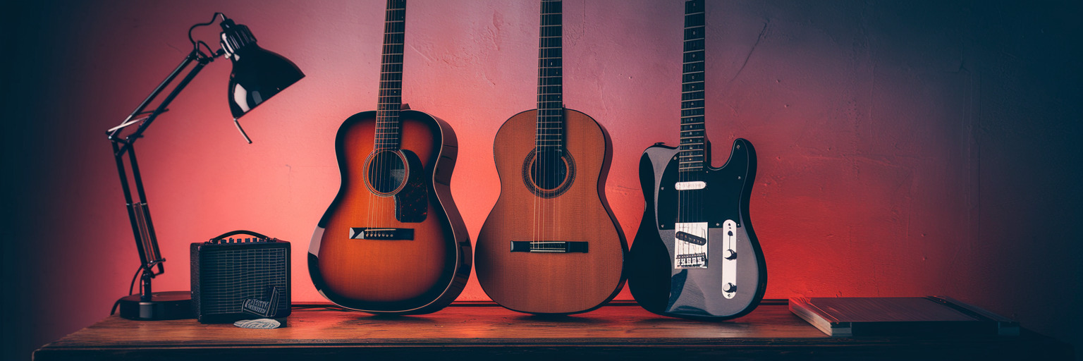 Illustration musicale – Quelles sont les différences entre guitare acoustique, classique