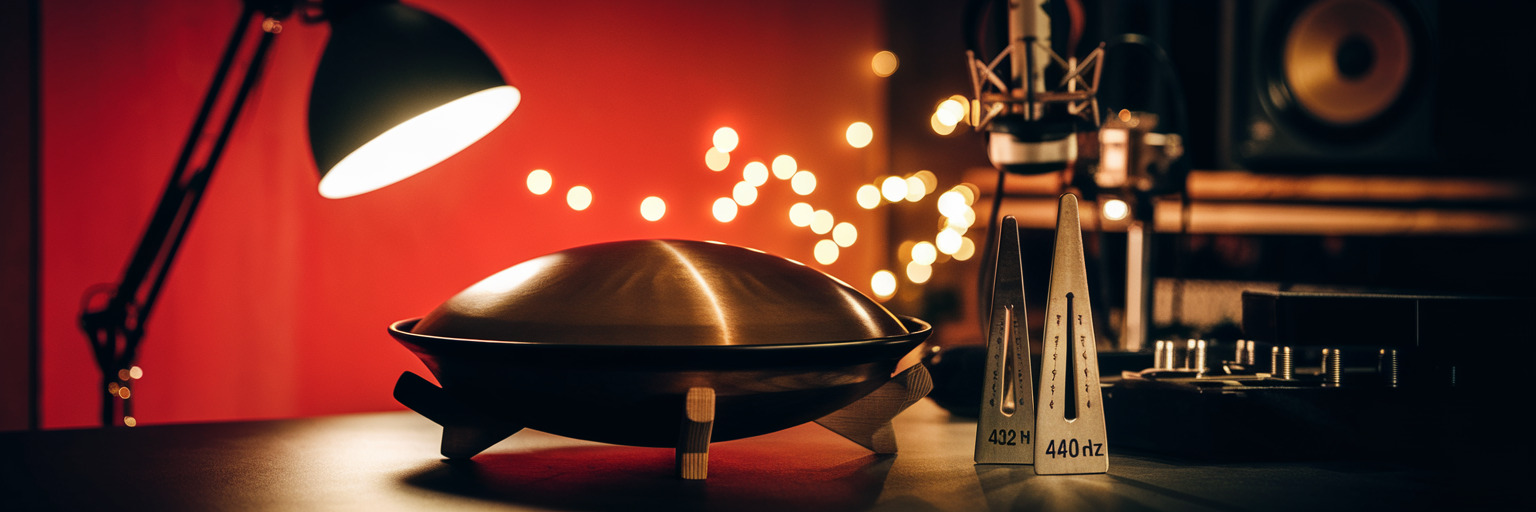Handpan 432 Hz ou 440 Hz : différences, sonorité et compatibilité 1 Illustration musicale – 432 Hz et 440 Hz : de quoi