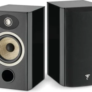 Focal Aria Evo X N°1 Noir Laqué (la paire) – produit vu de face