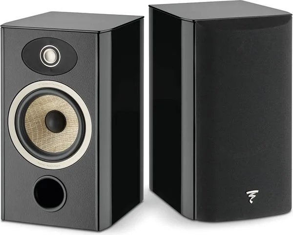 Focal Aria Evo X N°1 Noir Laqué (la paire) – produit vu de face