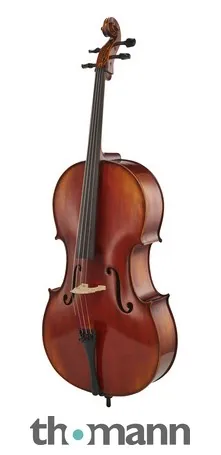 GEWA Maestro 2 Cello Set 4/4 CB con arco de carbono y funda