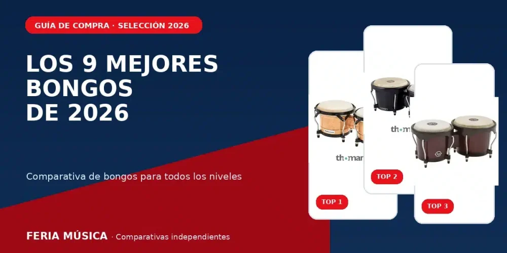 Comparativa de los 9 mejores bongos de 2026