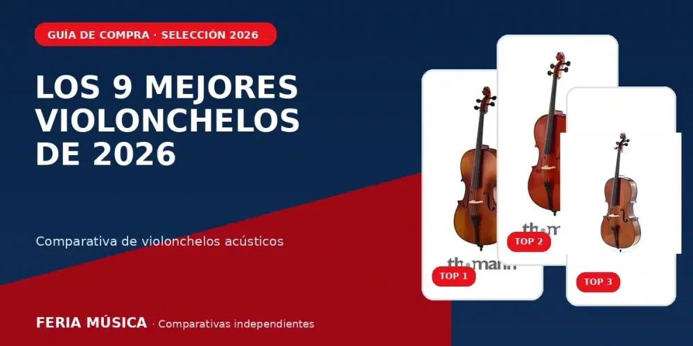 Comparativa de los 9 mejores violonchelos de 2026