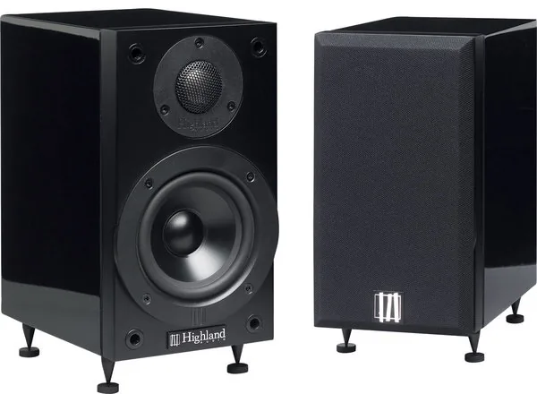 Highland Audio Oran 4301 Noir Laqué (la paire) – produit vu de face