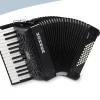 Hohner Bravo II 48 Black silent key 3 Hohner Bravo II 48 Black silent key