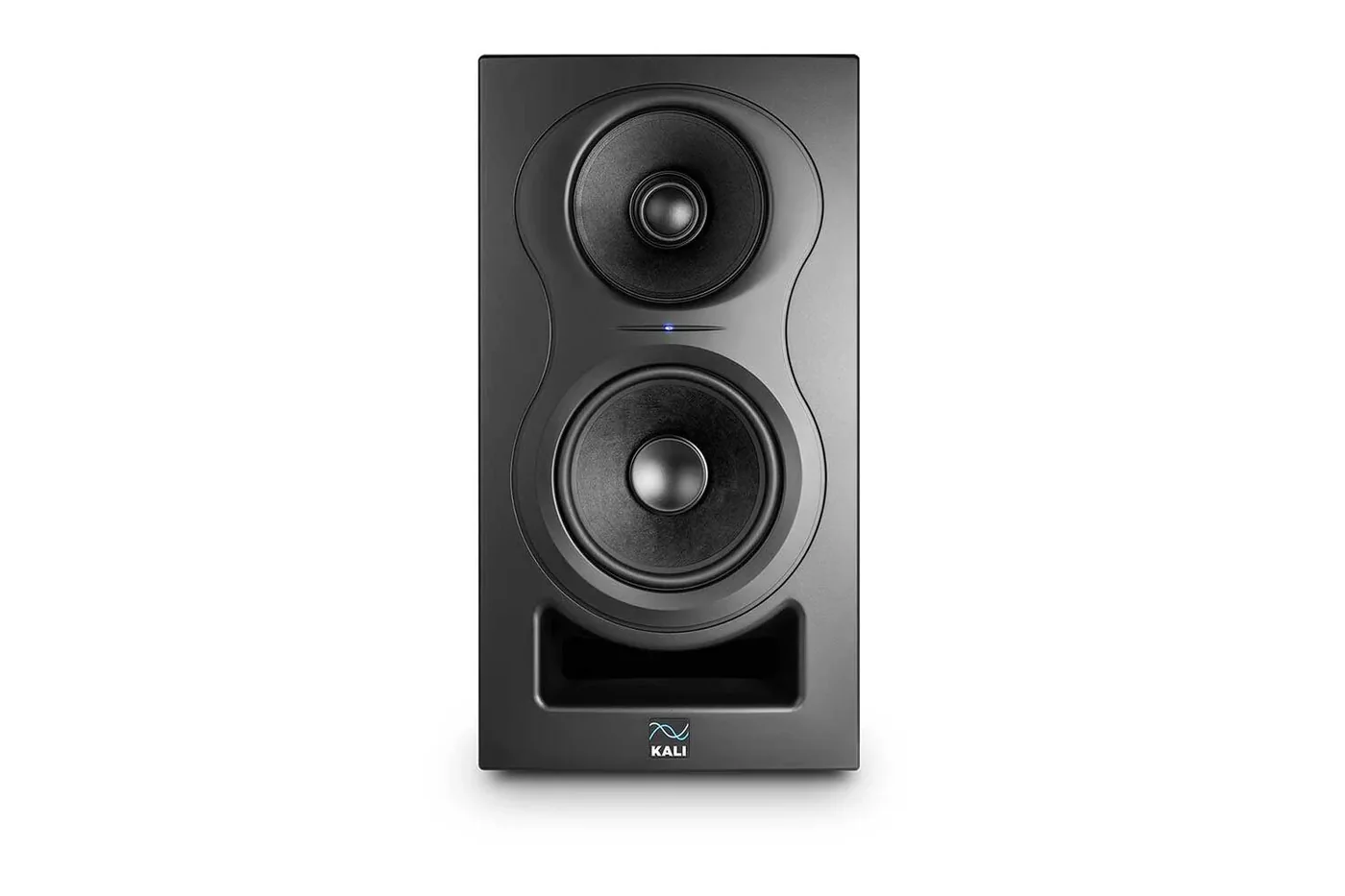 Monitor de estudio de tres vías Kali Audio IN-5 visto de frente