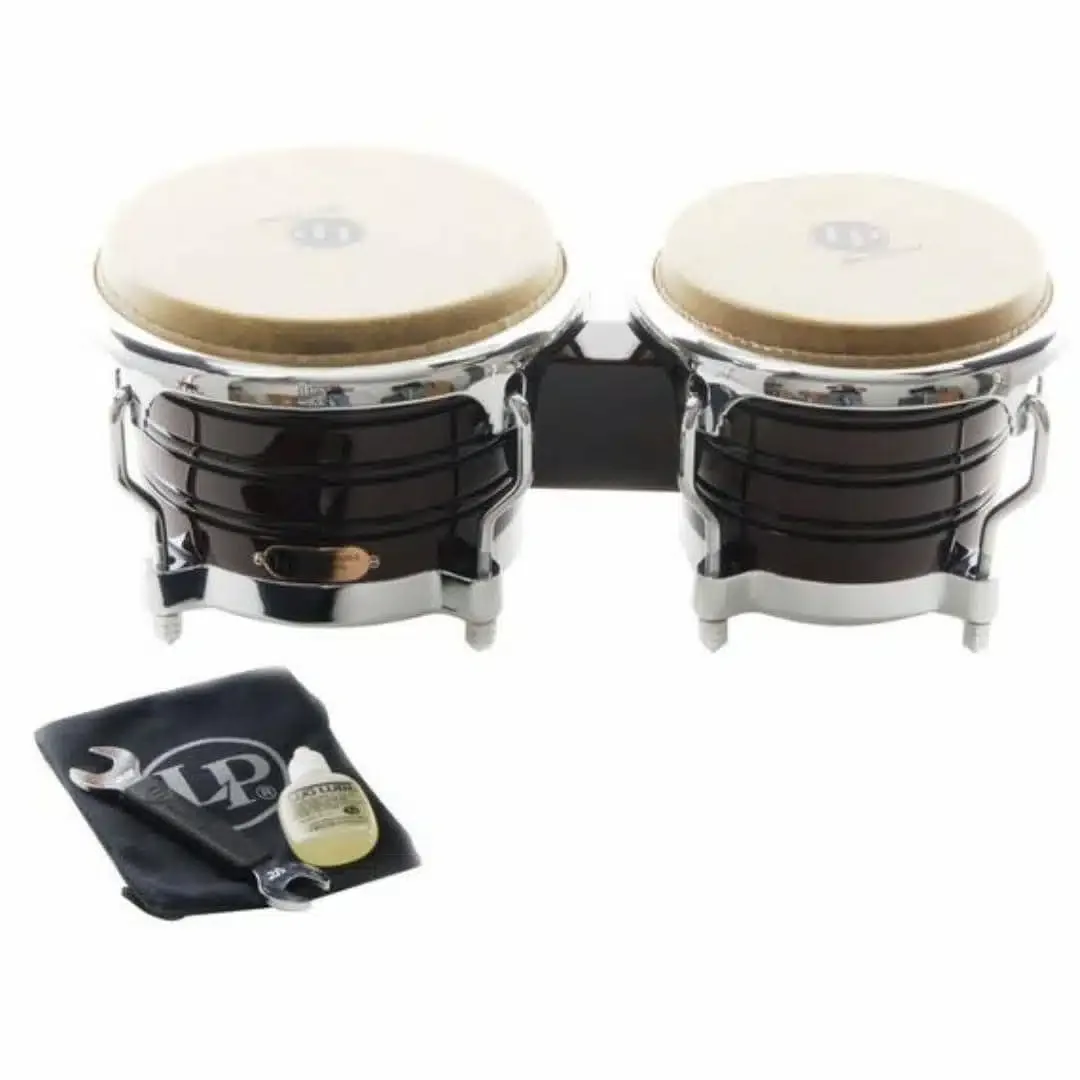Pareja profesional de bongos LP 201AX-2 Generation II de roble de Siam