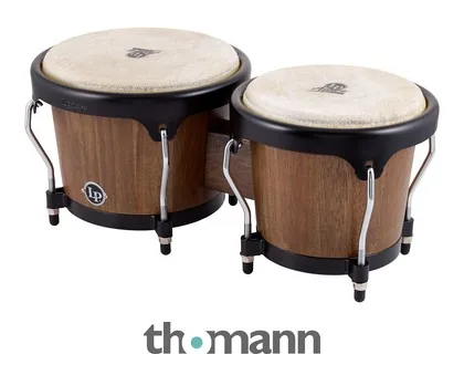 Pareja de bongos LP LPA601-SW Aspire Walnut en acabado natural