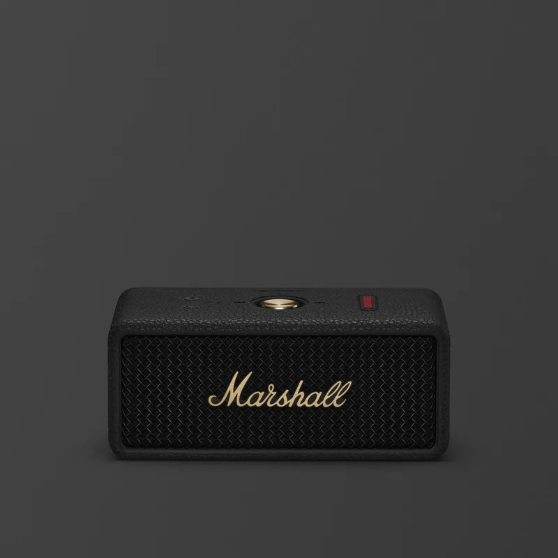 Marshall Emberton III Black & Brass – enceinte vue de face
