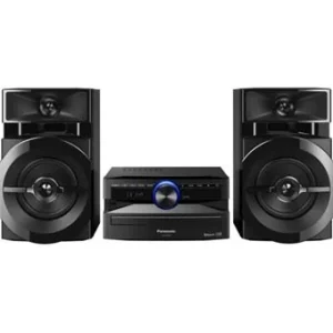 Panasonic SC-UX102E-K – mini-chaîne noire avec deux enceintes