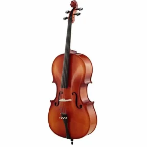 Roth & Junius Europe 4/4 Student Cello Set con arco y funda