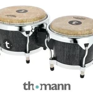 Pareja de bongos Thomann Latin Expert con parches Remo Fiberskyn
