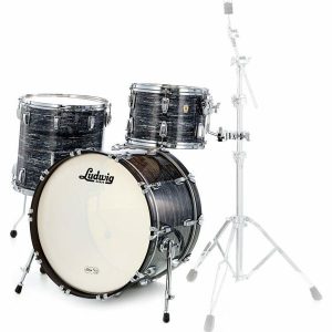 Ludwig Classic Maple Fab 22 Black Oyster, batería acústica profesional