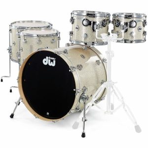 DW Finish Ply Broken Glass SSC+, batería acústica DW