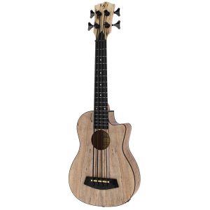 Harley Benton UkeBass Spalted Maple, ukelele bajo electroacústico