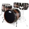 DW Walnut Satin Ebony Burst 6pcs
