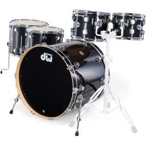 DW Finish Ply Big Rock Bl. Ice II, batería acústica DW