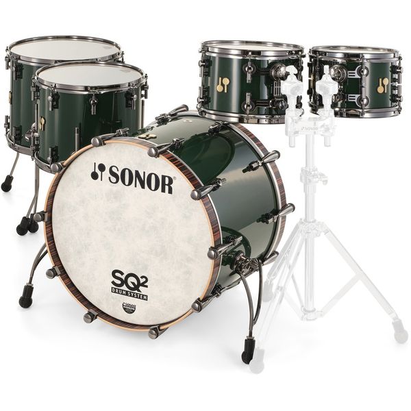 Sonor SQ2 Set 2up2down Birch Green, batería acústica profesional