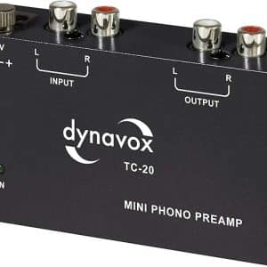 Preamplificatore phono Dynavox TC-20 compatto per testine MM