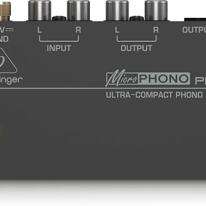 Preamplificatore phono Behringer PP400 compatto per testine MM