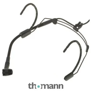 Micrófono de diadema de condensador AKG C 520 cardioide con salida XLR y alimentación phantom, en negro