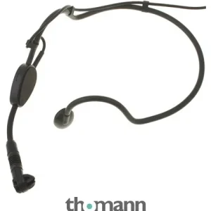 Micrófono de diadema de condensador AKG C 544 L cardioide para voz y deporte, con conector mini-XLR, en negro