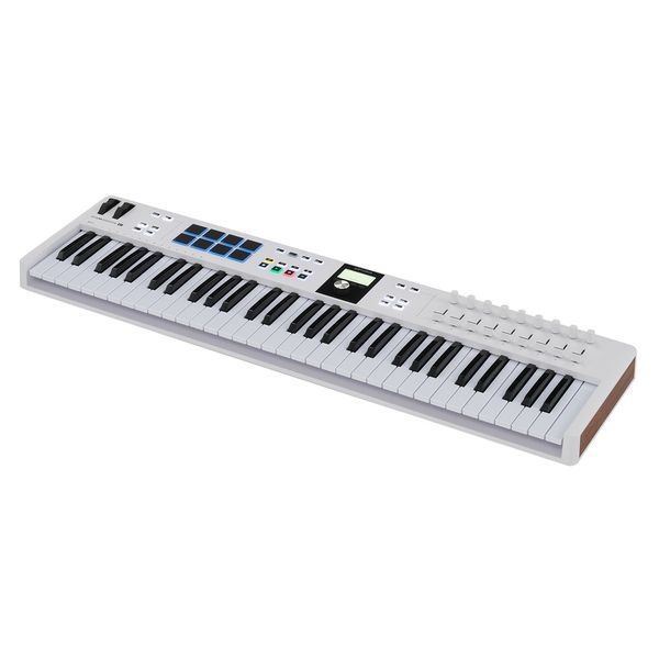 Arturia KeyLab Essential 61 Mk3 White 10 Arturia KeyLab Essential 61 Mk3 White – vista del producto