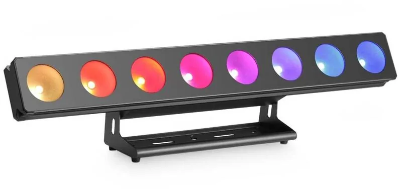 Home 43 Barra LED Cameo PixBar 650 CPro COB con ocho LEDs COB de 30 W para lavado profesional