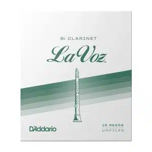 Anche DAddario Woodwinds La Voz Bb-Clarinet M pour clarinette en Sib système Boehm
