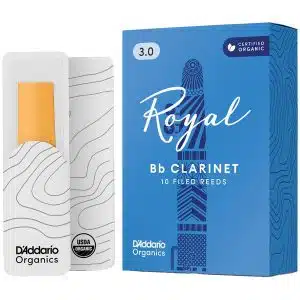 Anche DAddario Woodwinds Royal Bb-Clarinet 3.0 pour clarinette en Sib système Boehm