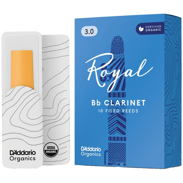 Home 75 Anche DAddario Woodwinds Royal Bb-Clarinet 3.0 pour clarinette en Sib système Boehm