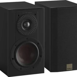 DALI Opticon 1 MKII diffusori da scaffale passivi (coppia, nero satinato)