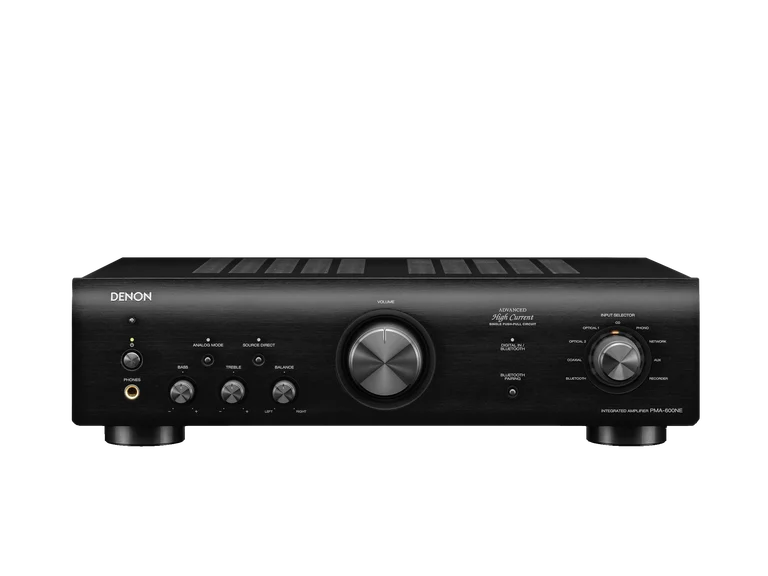 Home 60 Denon PMA-600NE Nero vista frontale