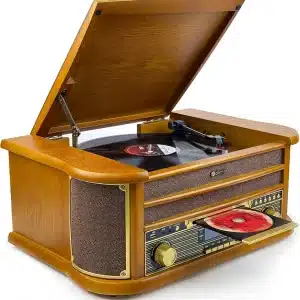 Impianto hi-fi Denver MRD-51 con giradischi e radio DAB+