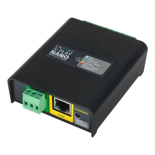 Home 82 Enregistreur DMX Enttec S-Play Nano
