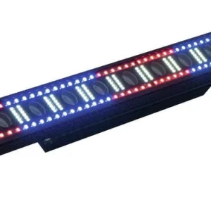 Barra LED Eurolite LED STP-14 Sunbar con haces blancos, RGB y estroboscopio