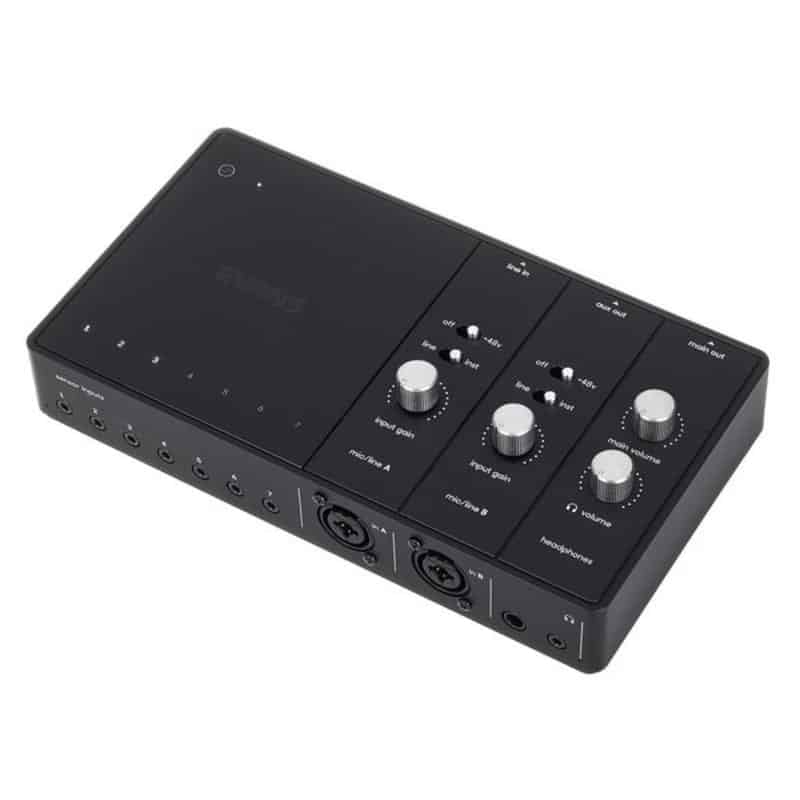 Sistema Evans Hybrid Sensory Percussion con interfaz Portal y sensores